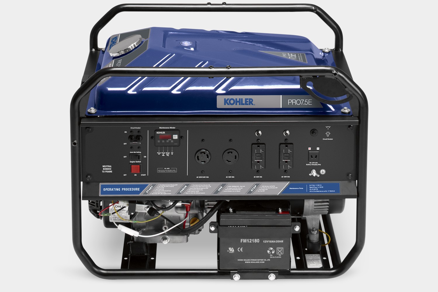Kohler Pro7.5e portable generator