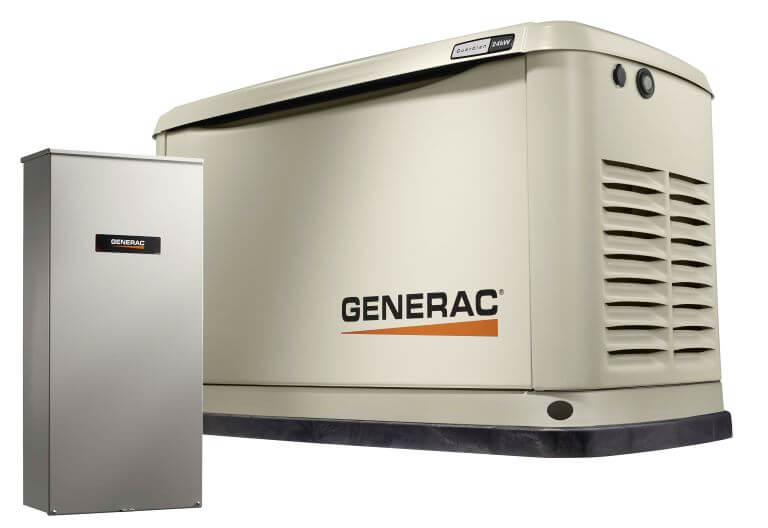 South Shore Generator Sales & Service - Generac Guardian 24kW Standby Generator, Model 7209